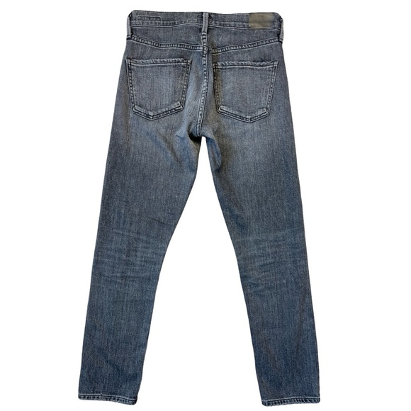 Citizens of Humanity Elsa Mid Rise Slim Crop Jeans Faded Black Wash - Size 24 - Picture 6 of 16